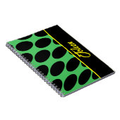 パターパーソナライズされたン ノートブック (右側)