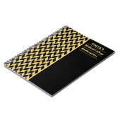 パターパーソナライズされたン ノートブック (左側)