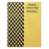 パターパーソナライズされたン ノートブック (正面)