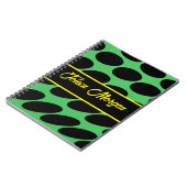 パターパーソナライズされたン ノートブック (左側)