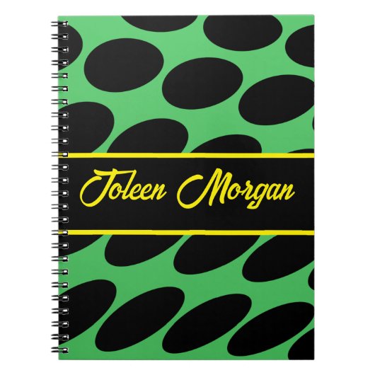 パターパーソナライズされたン ノートブック (正面)