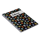 パターパーソナライズされたン ノートブック (右側)