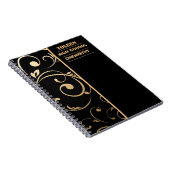 パターパーソナライズされたン ノートブック (右側)