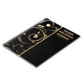 パターパーソナライズされたン ノートブック (左側)