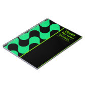 パターパーソナライズされたン ノートブック (左側)