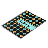 パターパーソナライズされたン ノートブック (左側)