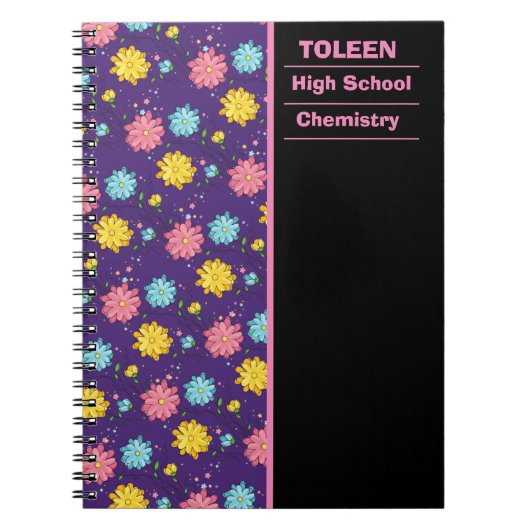 パターパーソナライズされたン ノートブック (正面)