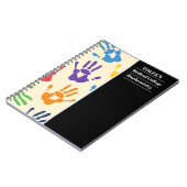 パターパーソナライズされたン ノートブック (左側)