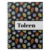 パターパーソナライズされたン ノートブック (正面)