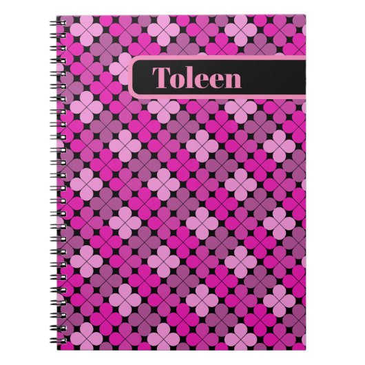 パターパーソナライズされたン ノートブック (正面)