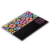 パターパーソナライズされたン ノートブック (左側)