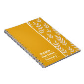 パターパーソナライズされたン ノートブック (右側)