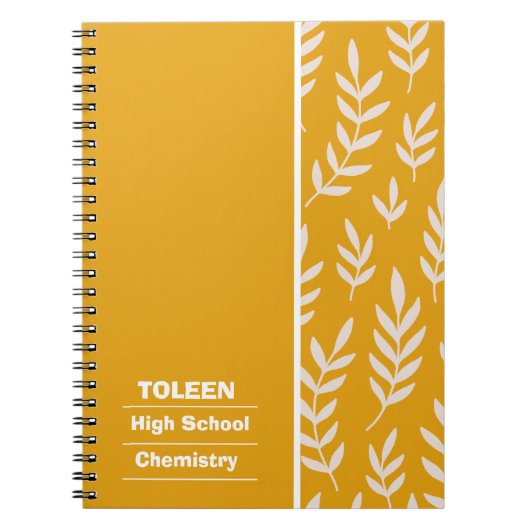 パターパーソナライズされたン ノートブック (正面)