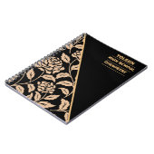 パターパーソナライズされたン ノートブック (左側)