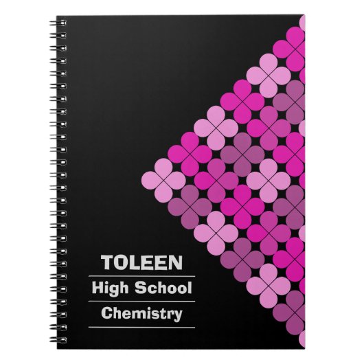 パターパーソナライズされたン ノートブック (正面)