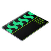 パターパーソナライズされたン ノートブック (左側)