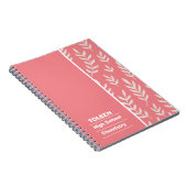 パターパーソナライズされたン ノートブック (右側)