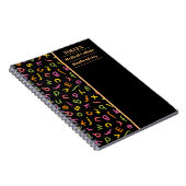 パターパーソナライズされたン ノートブック (右側)