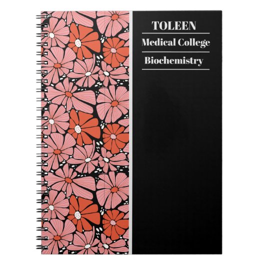 パターパーソナライズされたン ノートブック (正面)