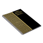 パターパーソナライズされたン ノートブック (右側)