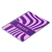 パターパーソナライズされたン ノートブック (左側)