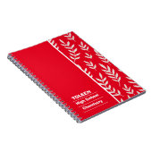 パターパーソナライズされたン ノートブック (右側)