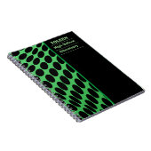 パターパーソナライズされたン ノートブック (右側)