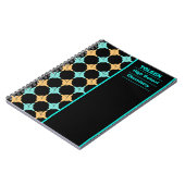 パターパーソナライズされたン ノートブック (左側)