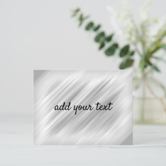 パターパーソナライズされたン ポストカード (スタンド正面)