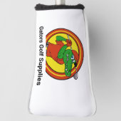 パターヘッドカバー ゴルフヘッドカバー (回転90)