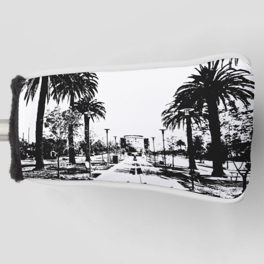 パターヘッドカバー ゴルフヘッドカバー (正面)