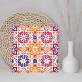 パターモダンカラフルンホームデコールフローラ タイル