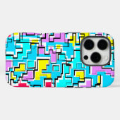 パターモダンンカラフルデザイン Case-Mate iPhoneケース (裏面 (横))