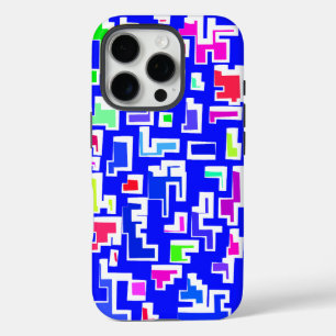 パターモダンンカラフルデザイン iPhone 16 PROケース