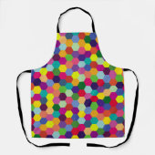 パターモダンンカラフル-ファッション春ヒップスター エプロン (正面)