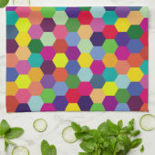 パターモダンンカラフル-ファッション春ヒップスター キッチンタオル (折り畳み)