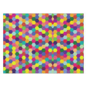 パターモダンンカラフル-ファッション春ヒップスター テーブルクロス (正面(横))