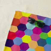 パターモダンンカラフル-ファッション春ヒップスター ビーチタオル (インサイチュ)