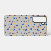 パターモダンンサムスンギャラクシーS 21プラスケース SAMSUNG GALAXYケース (裏面横)