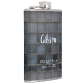 パターモダンンモノグラムの フラスク (右)