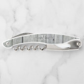 パターモダンン素朴カントリーモノグラムイニシャル ソムリエナイフ (裏面)