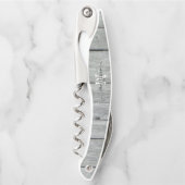 パターモダンン素朴カントリーモノグラムイニシャル ソムリエナイフ (正面)