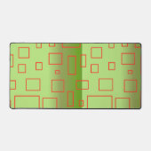 パターモダンン緑 デスクマット (正面)