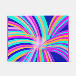 パターユニークンアートデザイン ドアマット