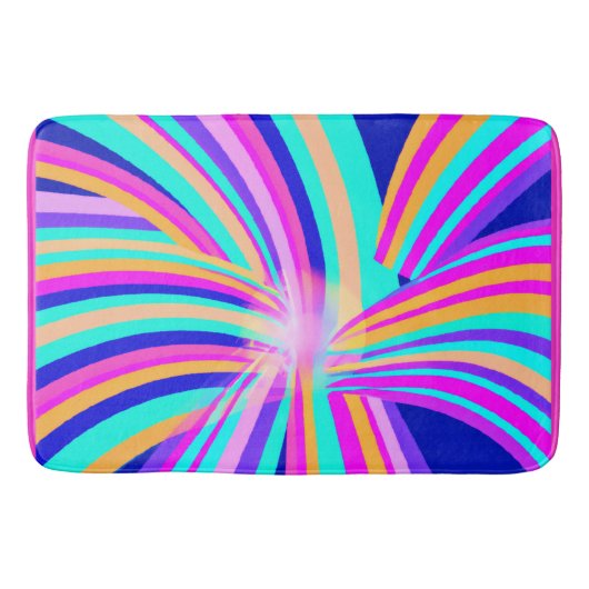 パターユニークンアートデザイン バスマット (正面)