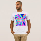 パターユニークンアートデザイン Tシャツ (正面フル)