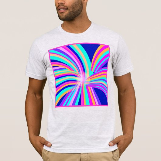 パターユニークンアートデザイン Tシャツ (正面)
