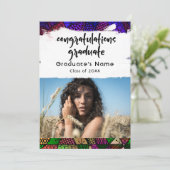 パターユニークン写真カラフルグラフ発表 案内状 (スタンド正面)