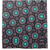 パターユニークン抽象芸術シャワーカーテン シャワーカーテン (正面)