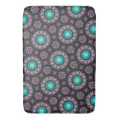 パターユニークン抽象芸術シャワーカーテン バスマット (正面縦)